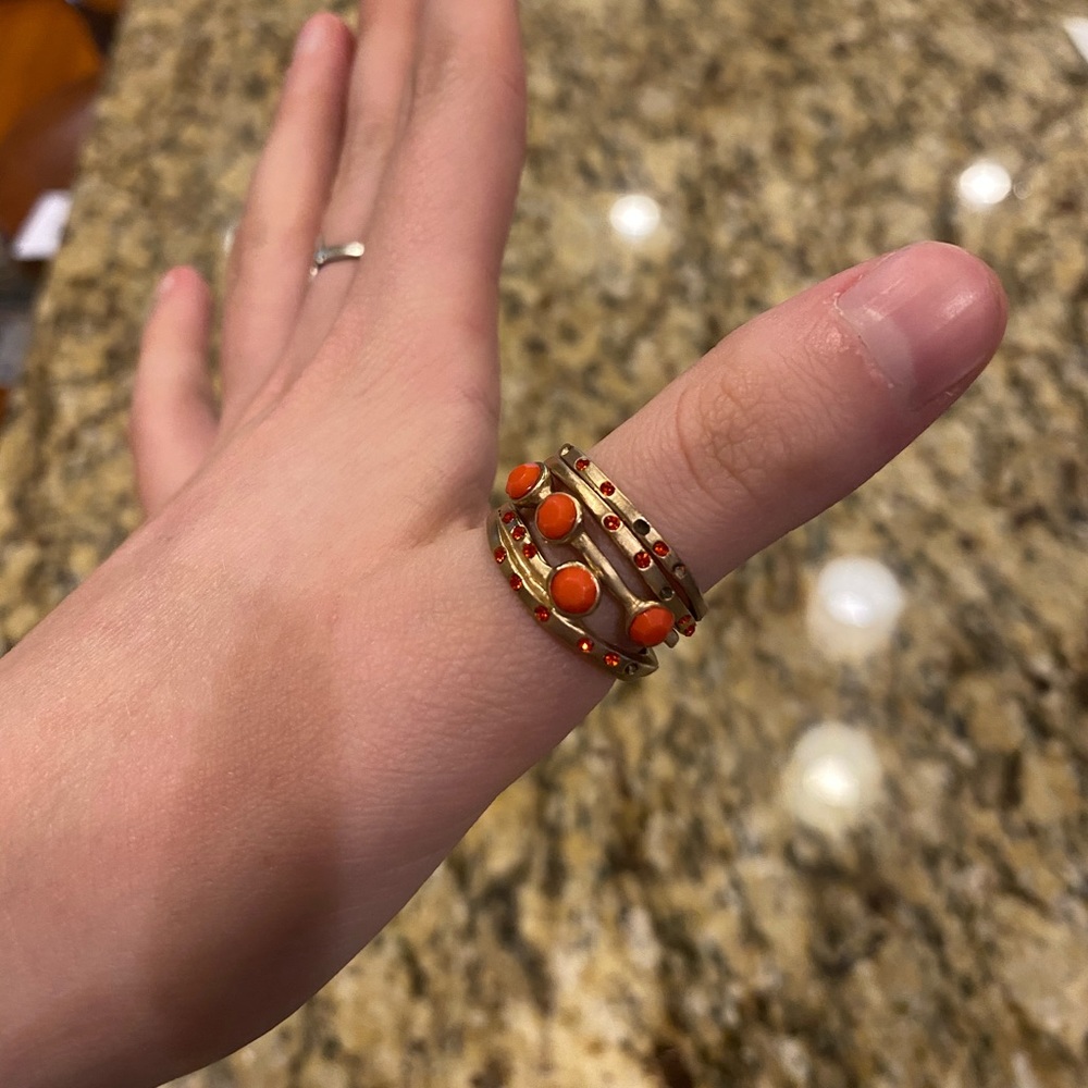 Set of four rings